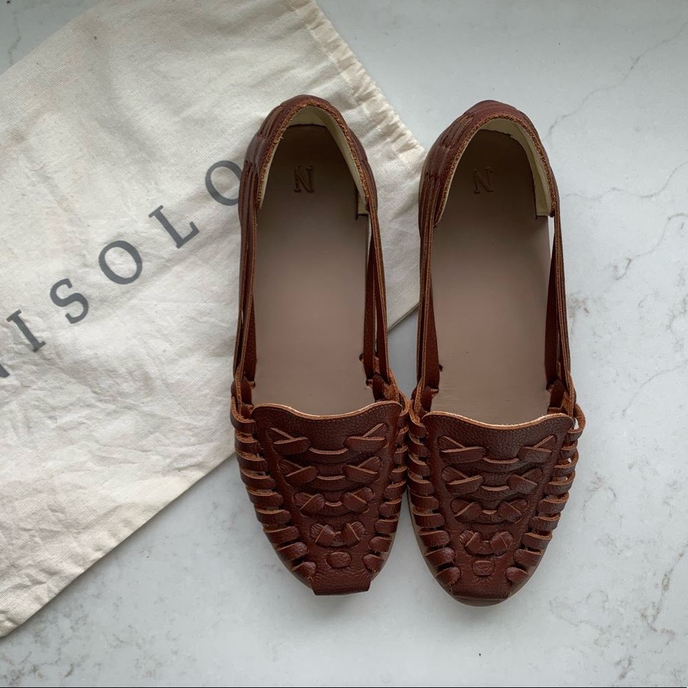 Nisolo Brown Leather Sandals